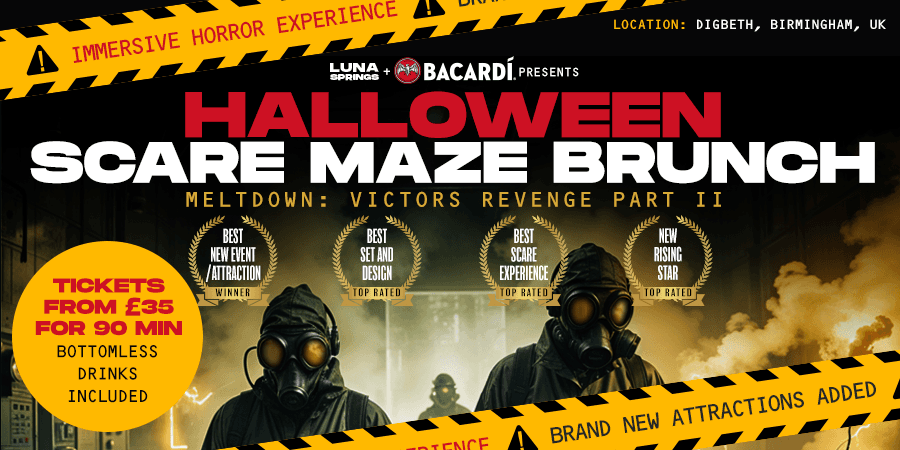 Halloween Scare Maze Brunch at Luna Springs